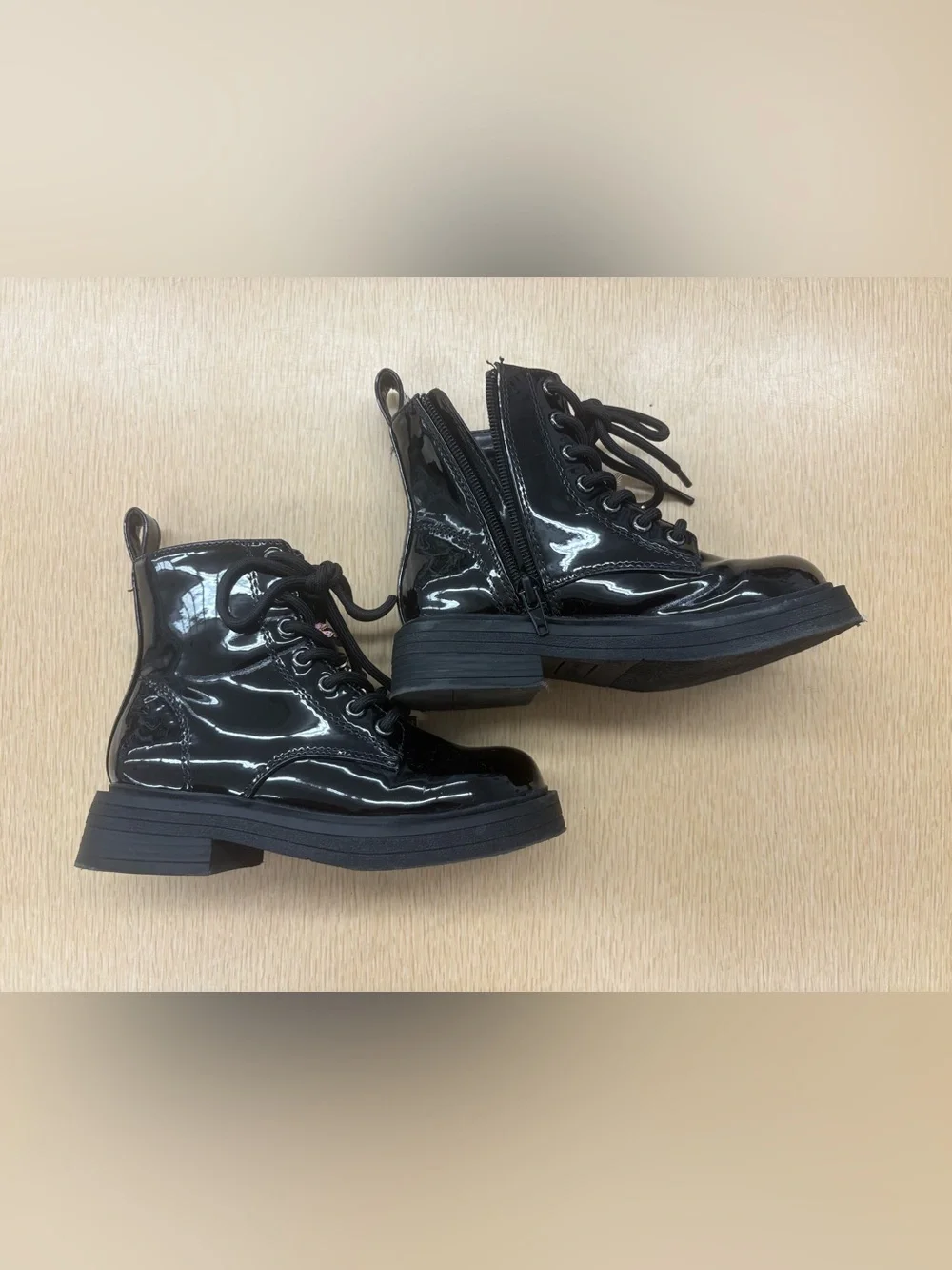 Steve Madden shiny charm boots